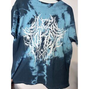 Sleep Token This Place Will Become Your Tomb Blue Band Tie Dye L